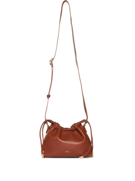  A.p.c. Drawstring Ninon Mini Shoulder Bag - Brown 