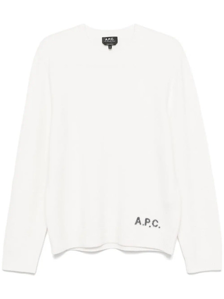  A.p.c. Edward Jumper - White 