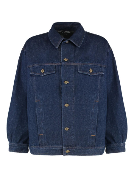  A.p.c. Elvis Denim Jacket - Blue 