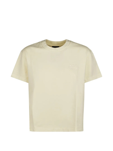  A.p.c. Embroidered T-shirt - Neutrals 