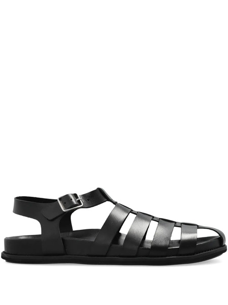  A.p.c. Fisherman H Leather Sandals - Black 