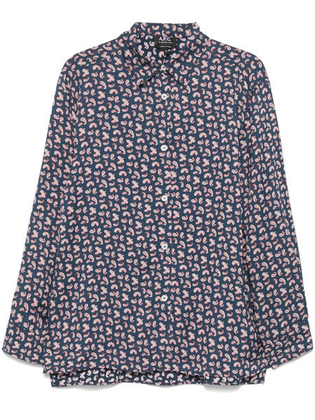  A.p.c. Gabrielle Shirt - Blue 