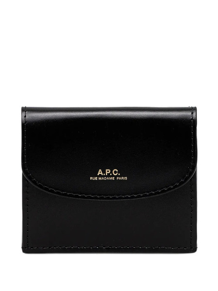  A.p.c. Genève Tri-fold Wallet - Black 