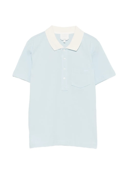  A.p.c. Half-button Polo Top - Blue 