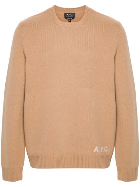  A.p.c. Intarsia-knit Sweater - Neutrals 