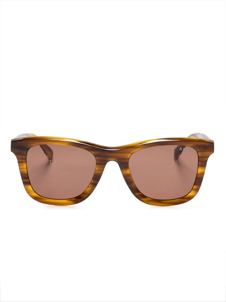  A.p.c. John Sunglasses - Brown 