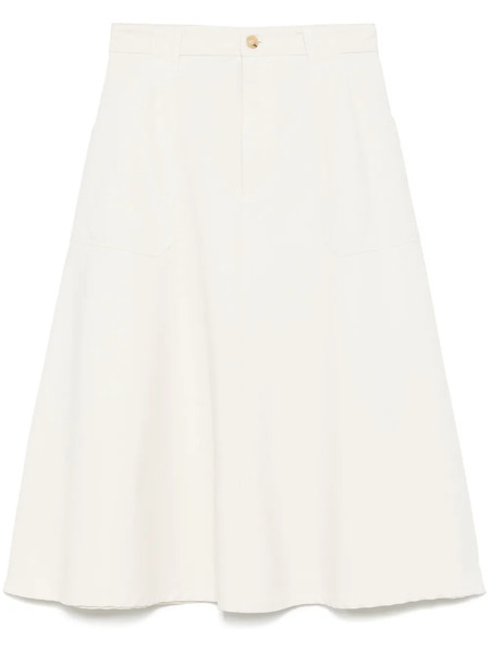  A.p.c. Laurie Midi Skirt - Neutrals 