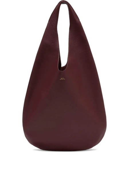  A.p.c. Le Neige Embossed Tote Bag - Red 