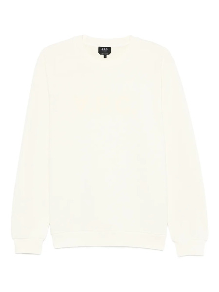  A.p.c. Logo Crew-neck Sweatshirt - Yellow 
