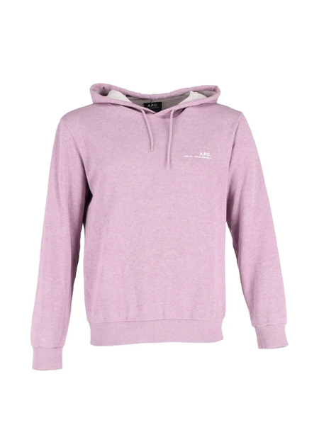  A.p.c. Logo Hoodie - Pink 