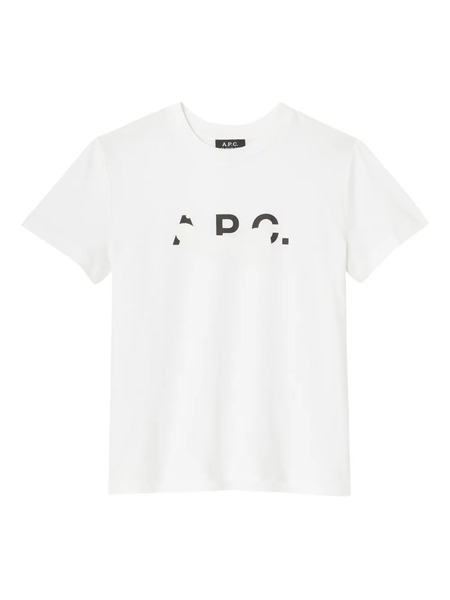  A.p.c. Logo-print T-shirt - White 