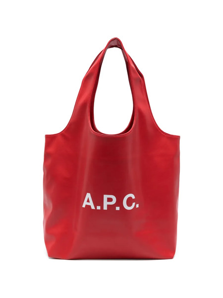  A.p.c. Logo-print Tote Bag - Red 