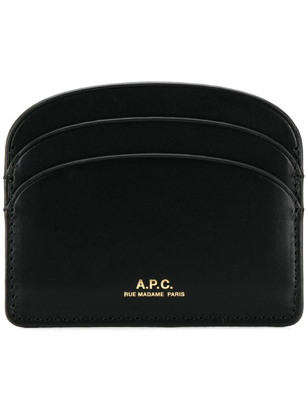  A.p.c. Logo-stamp Cardholder - Black 