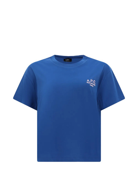  A.p.c. Logo T-shirt - Blue 