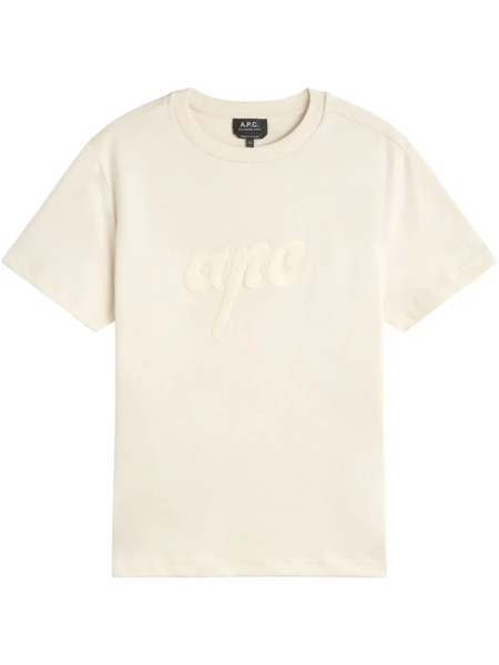  A.p.c. Logo T-shirt - White 