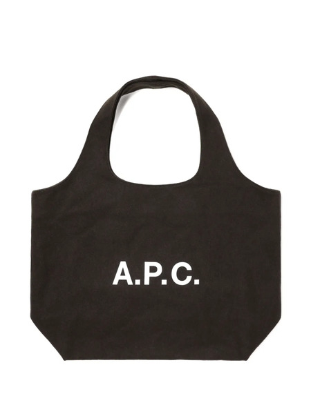  A.p.c. Logo Tote Bag - Green 