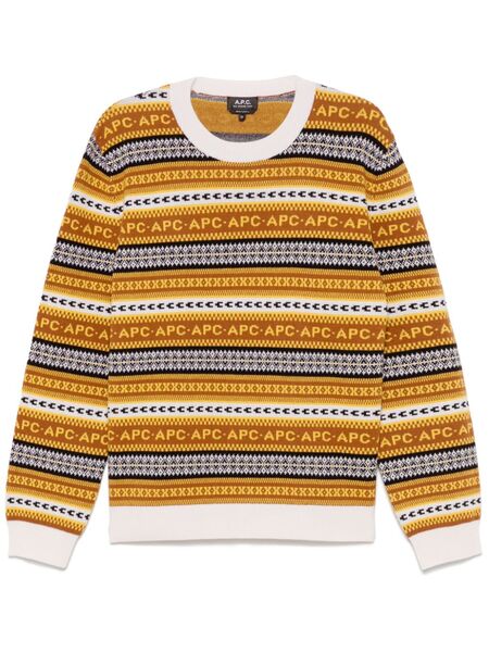  A.p.c. Malcolm Sweater - Brown 