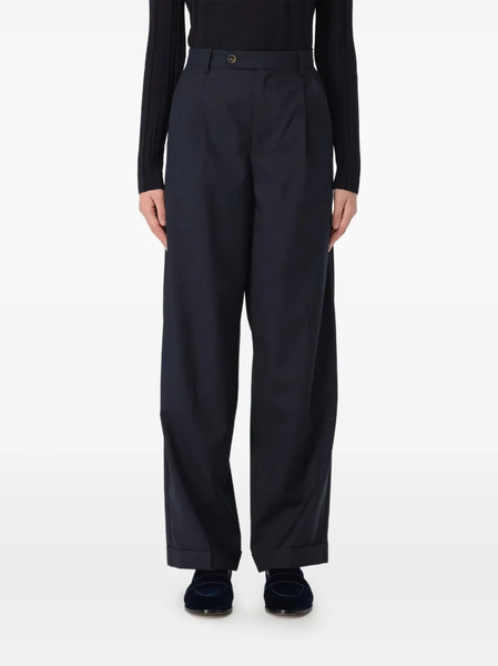  A.p.c. Melisandre Pleated Trousers - Blue 