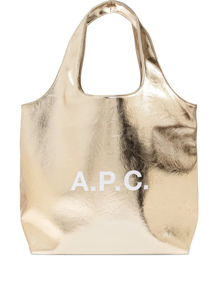  A.p.c. Ninon Metallic Tote Bag - Gold 