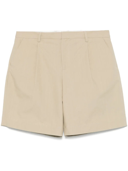  A.p.c. Pleat-detail Shorts - Neutrals 