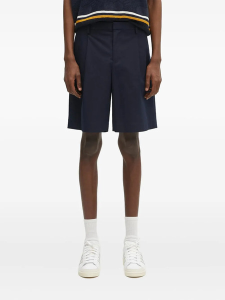  A.p.c. Pleated-front Shorts - Blue 