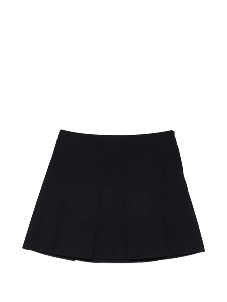  A.p.c. Pleated Mini Skirt - Blue 