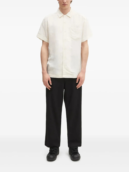  A.p.c. Roy Short-sleeve Pocket Shirt - Neutrals 