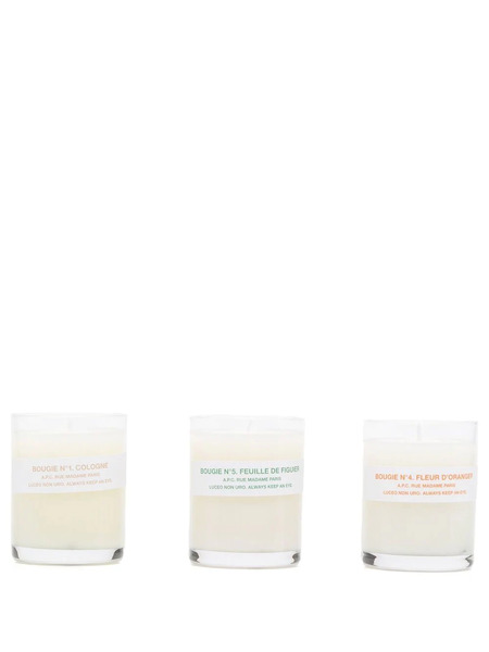  A.p.c. Scented Candle Set - White 