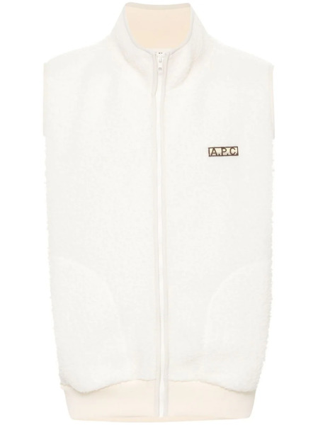  A.p.c. Sequoia Gilet - White 