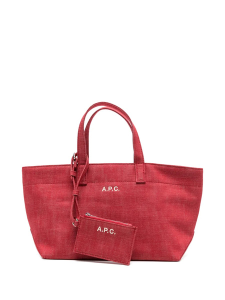  A.p.c. Small Drummer Tote Bag - Red 
