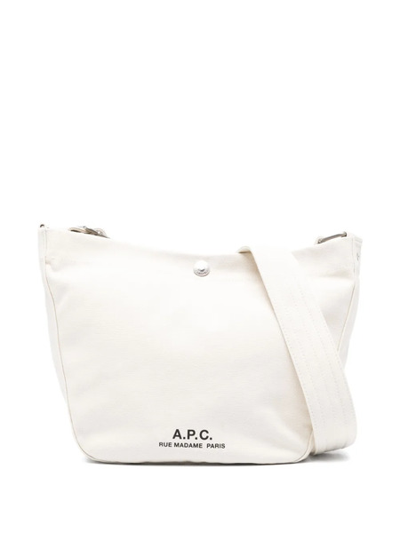  A.p.c. Small Journal Shoulder Bag - Neutrals 