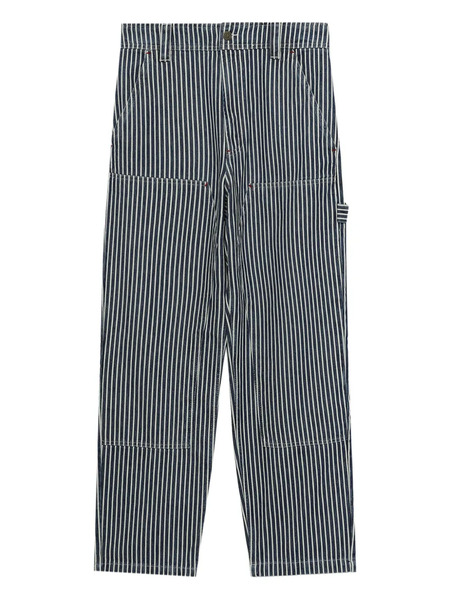  A.p.c. Striped Trousers - Blue 