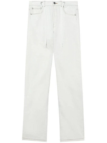 A.p.c. Sureau Mid-rise Straight-leg Jeans - Neutrals 