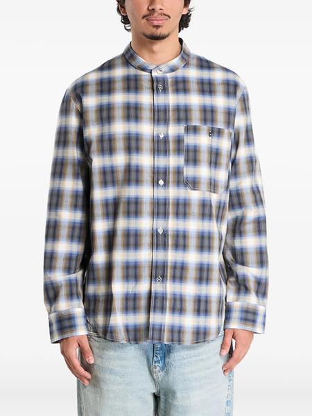  A.p.c. Thomas Plaid Pocket Shirt - Blue 