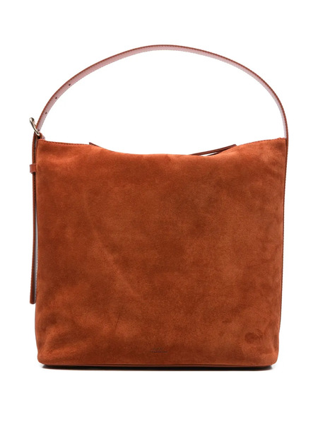  A.p.c. Vera Suede Tote Bag - Brown 