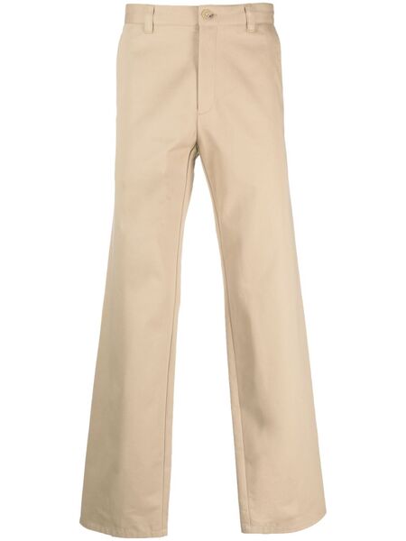  A.p.c. Ville Straight-leg Trousers - Neutrals 