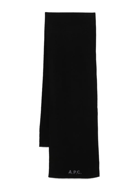  A.p.c. William Scarf - Black 