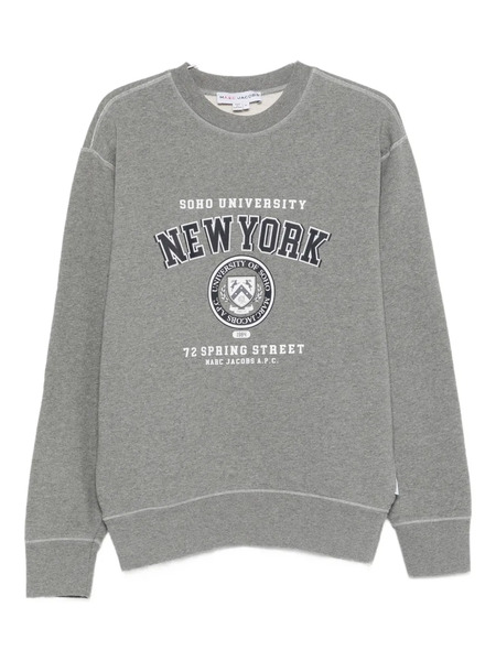  A.p.c. X Marc Jacobs Graphic-print Sweater - Grey 