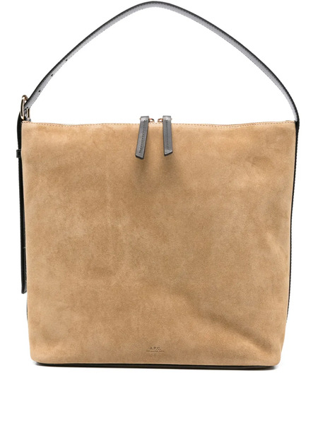  A.p.c. Zip-top Shoulder Bag - Neutrals 