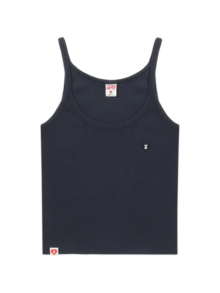  Apee™ By *a Bathing Ape® Ribbed Top - Blue 