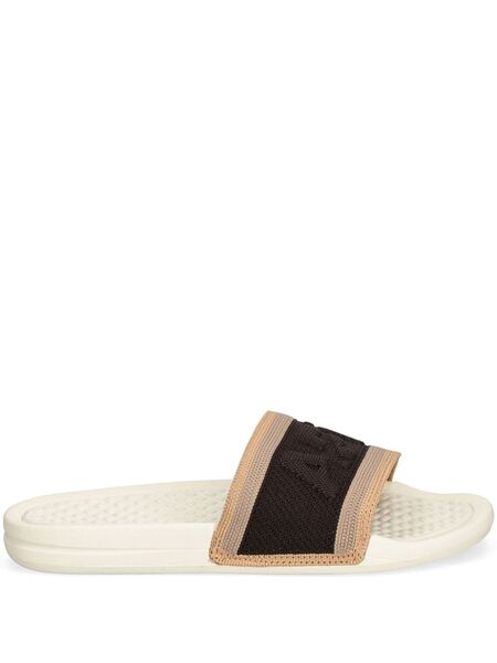  Apl: Athletic Propulsion Labs Big Logo Techloom Slides - Brown 