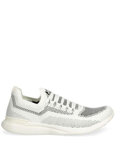  Apl: Athletic Propulsion Labs Mesh-panelled Sneakers - White 