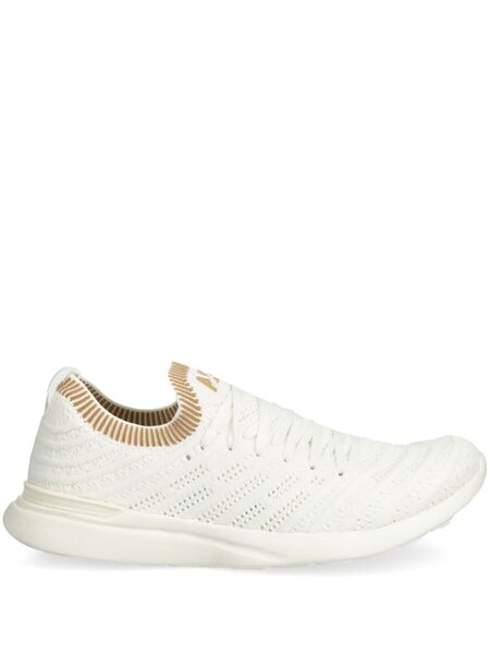  Apl: Athletic Propulsion Labs Mesh-panelled Sneakers - White 