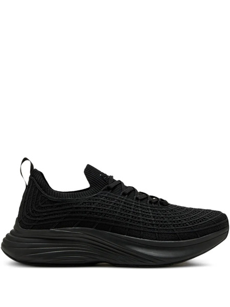  Apl: Athletic Propulsion Labs Techloom Zipline Textured Sneakers - Black 