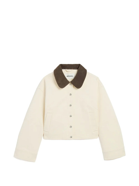  Apparis Ella Cropped Jacket - Neutrals 
