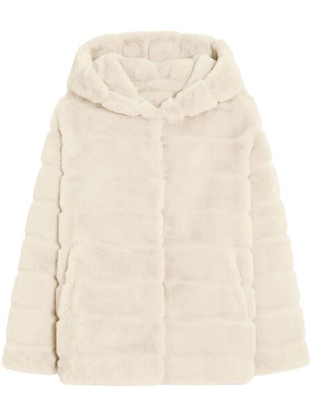  Apparis Goldy Hooded Coat - Neutrals 
