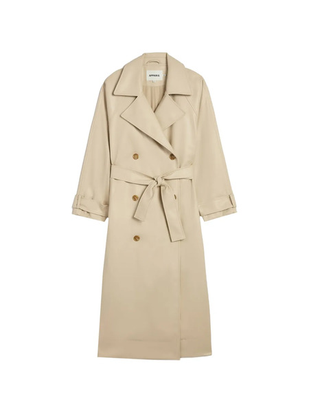  Apparis Lana Double-breasted Trench Coat - Neutrals 