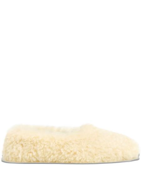  Apparis Magda Bouclette Ballet Flats - Neutrals 