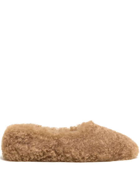  Apparis Magda Bouclette Ballet Flats - Neutrals 