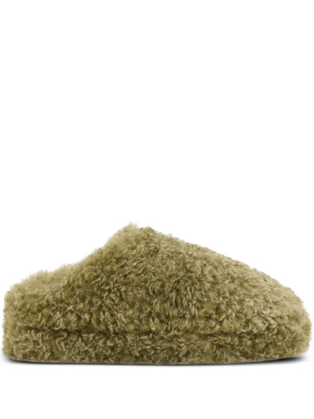  Apparis Misha Bouclette Slippers - Green 